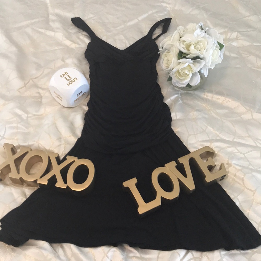 Bebe black cocktail dress